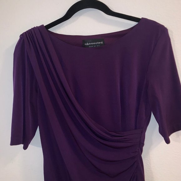 Connected Apparel Women's Sheath Dress - Picture 4 of 8